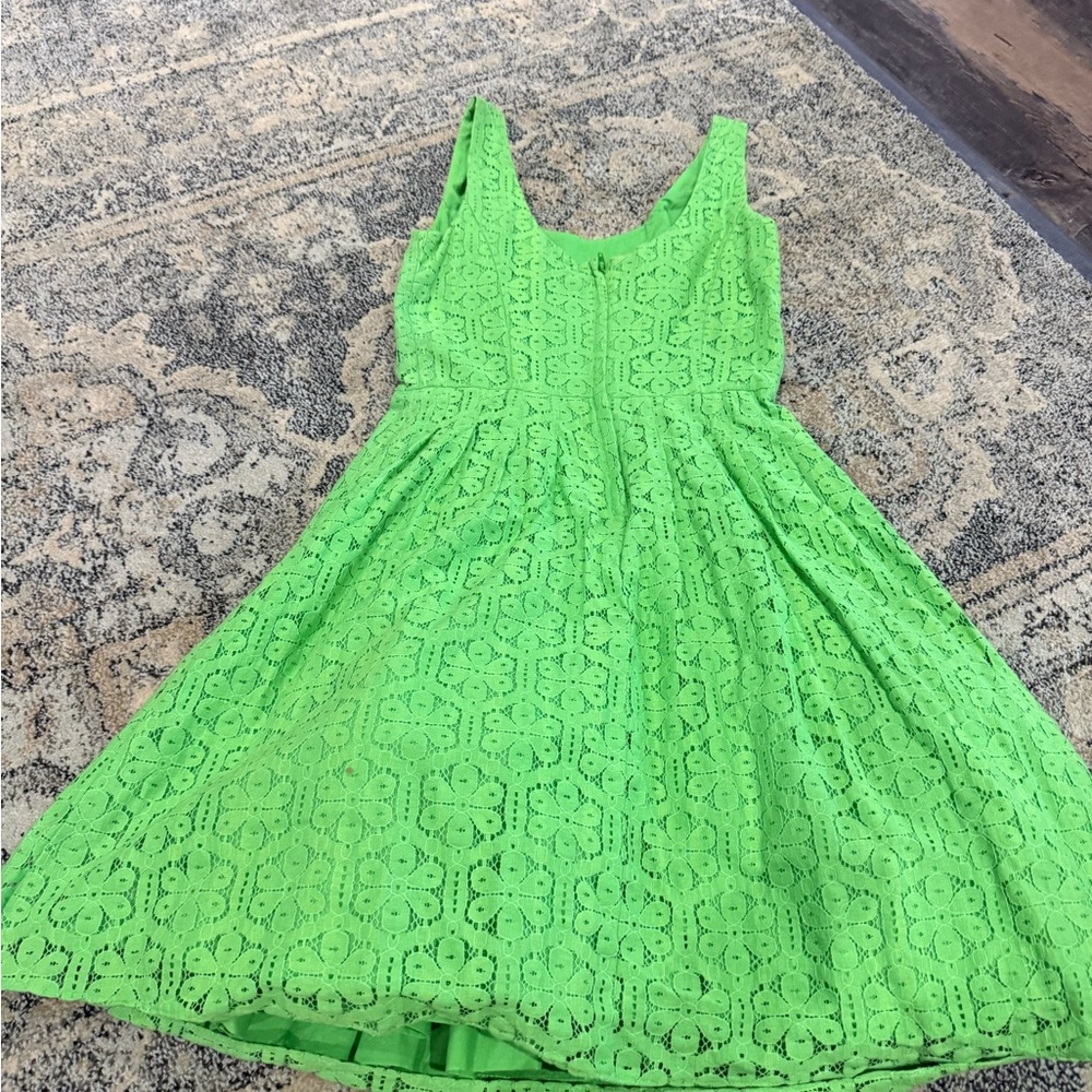 Lilly Pulitzer Bright Green Dress size 00